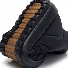 Waterproof Front Zipper Soft Sole Warm Lining Winter Snow Boots