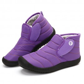 Plus Size Women Winter Waterproof Warm Lined Short Ankle Boots
