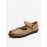 Women Comfy Round Toe Soft Leather Hook Loop Flats