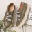Plus Size Women Comfy Hollow Elastic Band Casual Flat Shoes