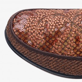 Women Pattern Slip On Breathable Cloth Flat Shoes