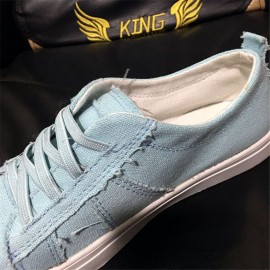 Women Large Size Elastic Band Decor Comfy Casual Flats