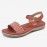 Women Buckle Strap Comfy Casual Slide Sandals