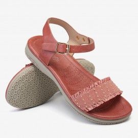 Women Buckle Strap Comfy Casual Slide Sandals