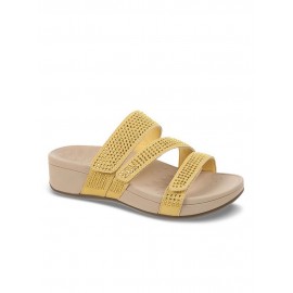 Plus Size Women Rhinestone Opened Toe Hook Loop Platform Casual Slide Sandals