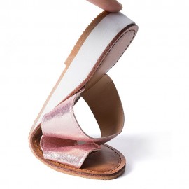 Plus Size Women Comfy Soft Leopard Clip Toe Flat Slippers