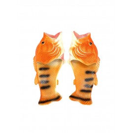 Women Funny Fish Shape Casual Beach Slidders Slippers