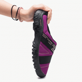 Women Winter Warm Lining Closed Toe Flat Home Slippers