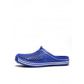 Women Summer Large Size Couples Comfy Breathable Hollow Out Garden Shoes Casual Slippers