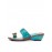 Ladies Vintage Ethnic Leather Platform Flat Comfort Sandals