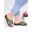 Large Size Women Comfy Open Toe Solid Color Non Slip Wedges Slippers
